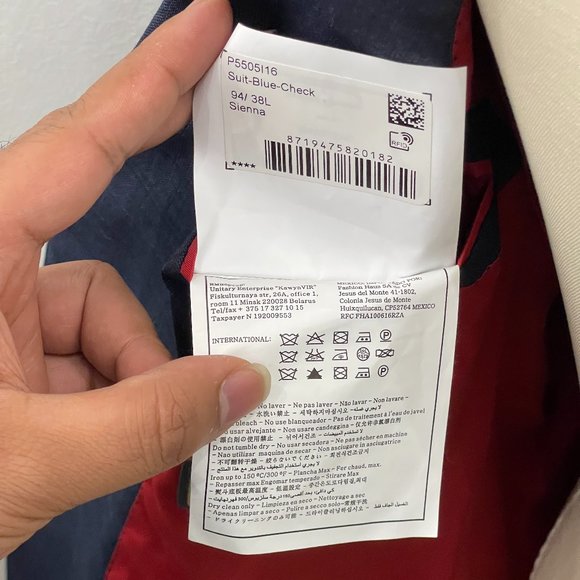 💙 HOST PICK 💙 SuitSupply Navy Sienna blazer Size 38L - Picture 8 of 10